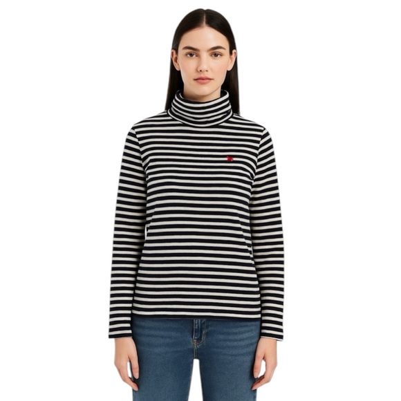 Dog Dept Tops - Dog Dept Santa Monica California Navy Striped Top